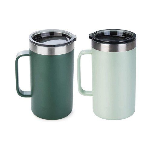 IDOKER Coffee Mug, Insulated Coffee Mug with Handle, Stainless Steel Coffee  Mug with Lip, Reusable I…See more IDOKER Coffee Mug, Insulated Coffee Mug