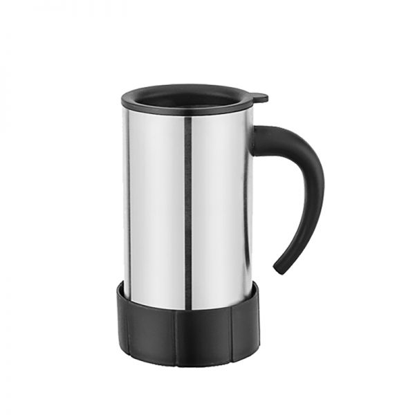 Double Wall Stainless Steel Coffee Mug with Lid 10oz